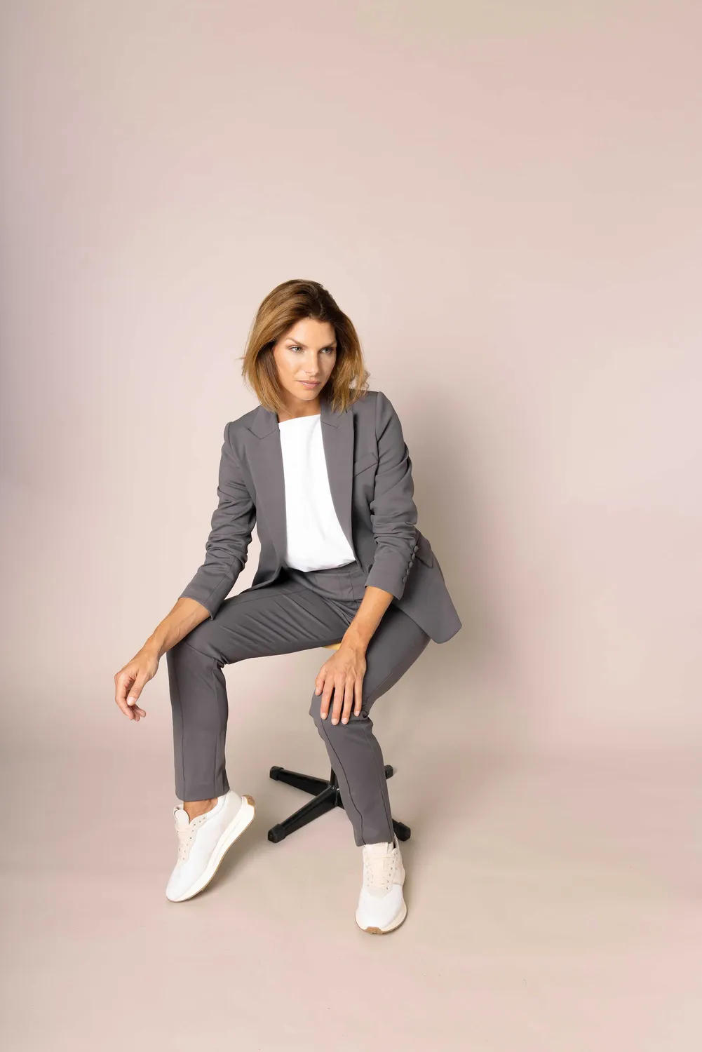 Laboutiek Colette Top wit boothals 3/4 mouw