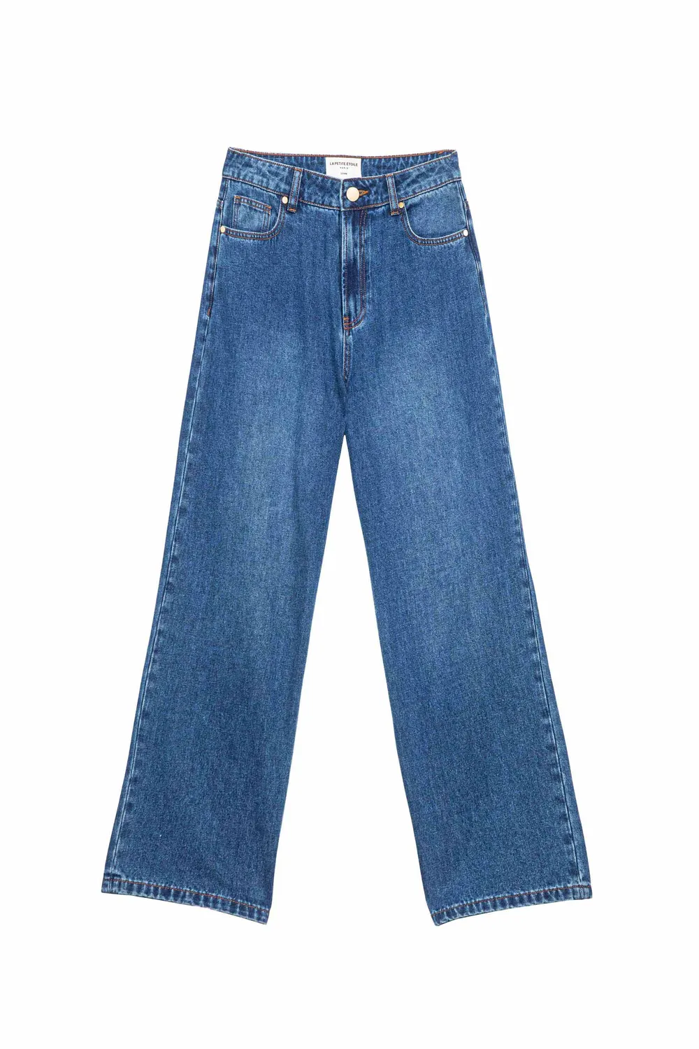 La Petite Etoile Peguy baggy jeans dark stone