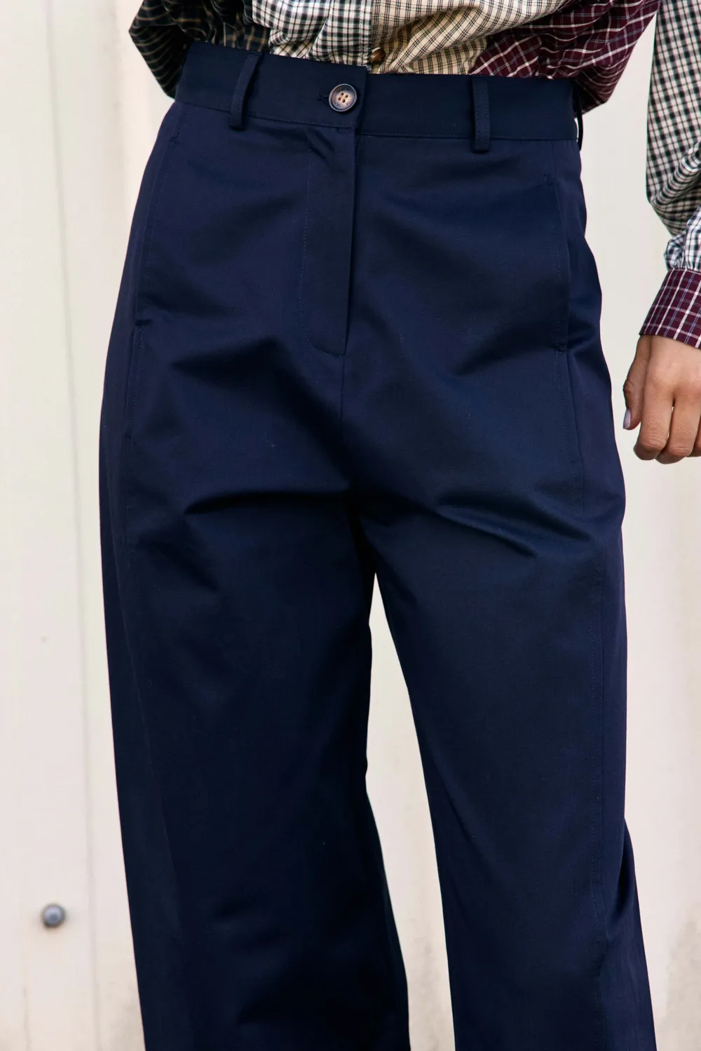 La Petite Etoile Prim barrel broek marineblauw
