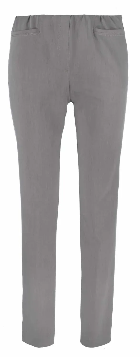 Sensia Penny pantalon grijs kort viscose slank