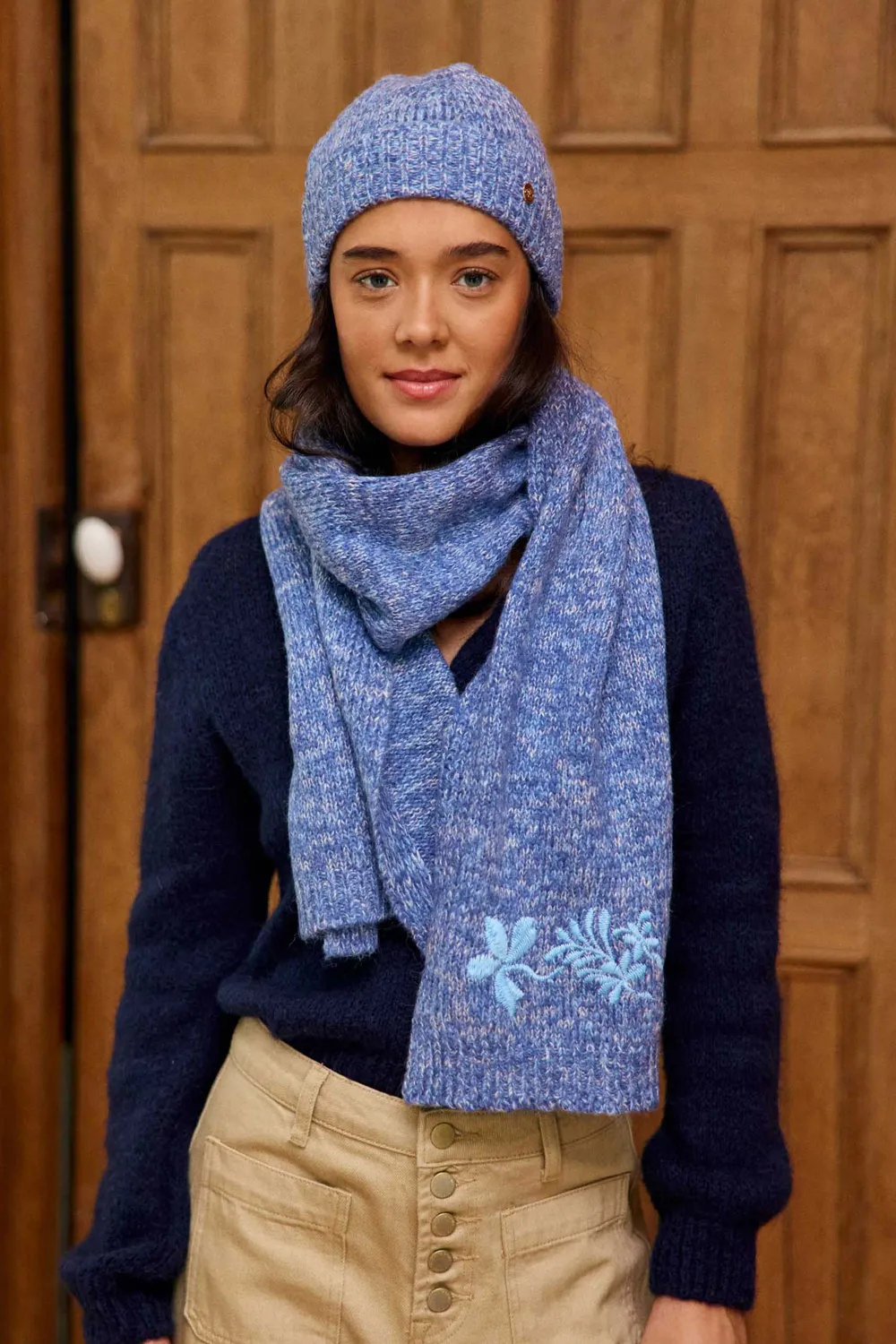 La Petite Etoile Ayo muts blauw ajour