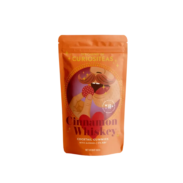 Amiek Cinnamon Whiskey gummies alcohol 160 gr