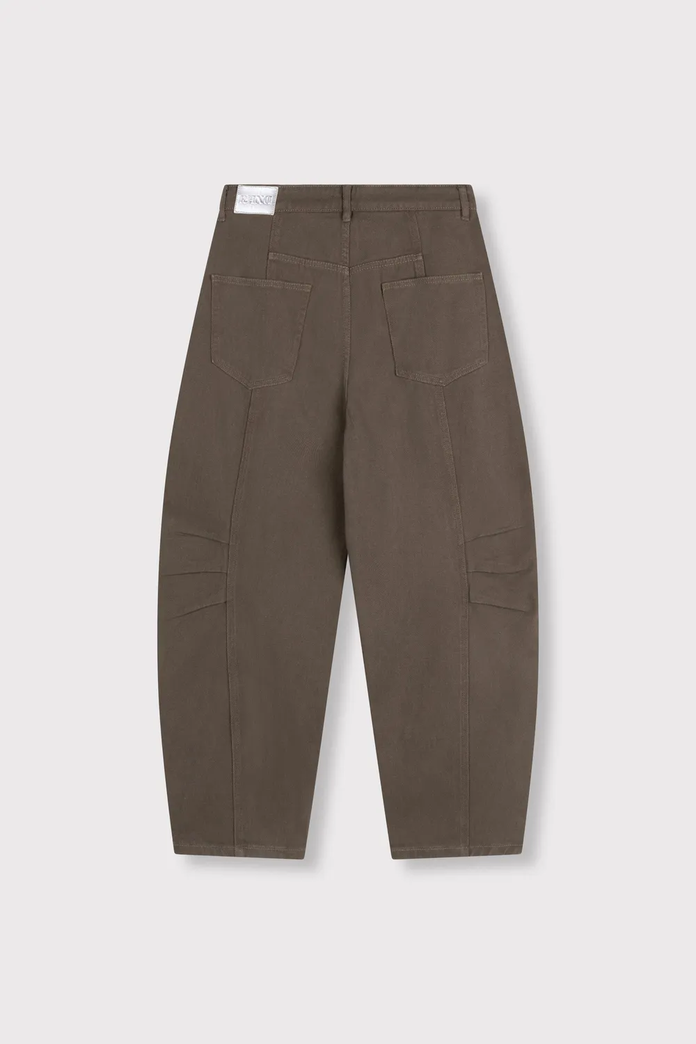 Amiek Balloon Jeans Lyon jeans khaki katoen