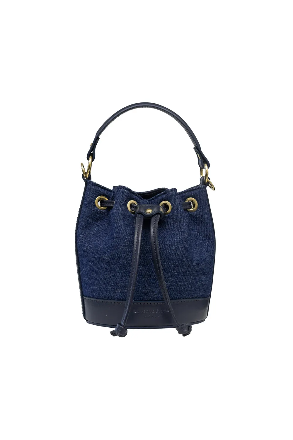 La Petite Etoile Aimmy bucket tas brut leer