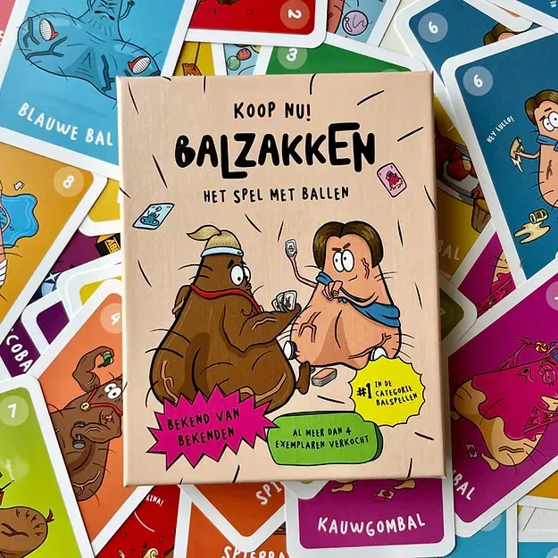 Amiek Balzakken kaartspel gezelschapsspel