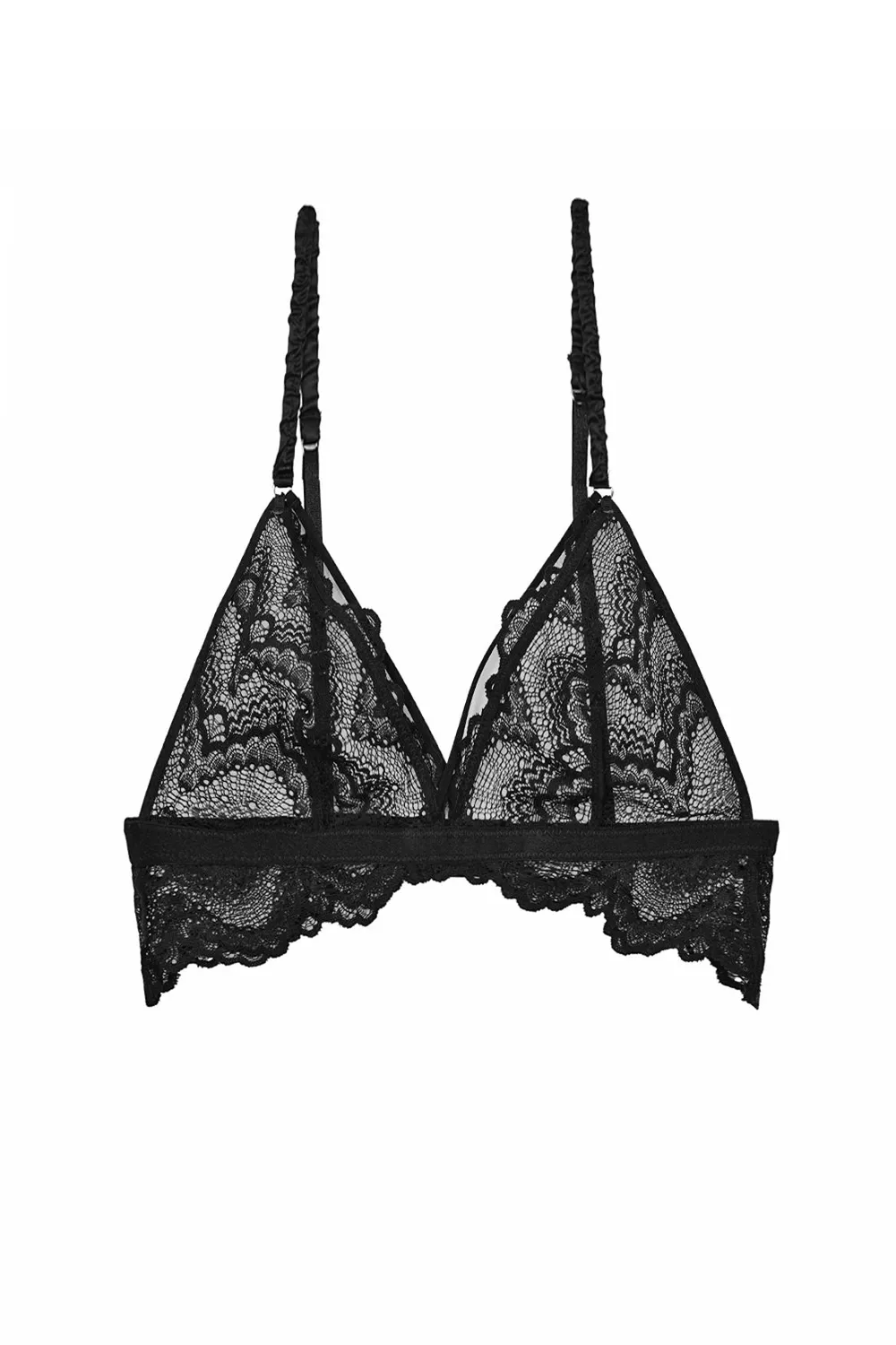 La Petite Etoile Wila bralette zwart kant