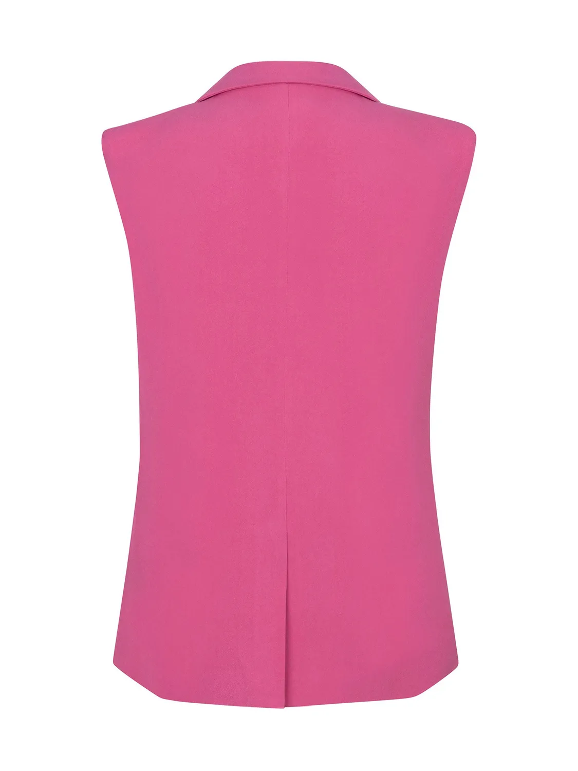 Amiek Lima berry pink gilet mouwloos
