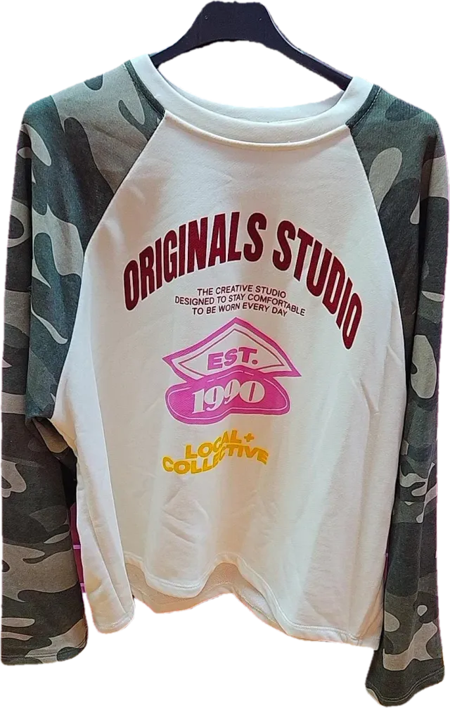 Amiek Original Studio Longsleeve top army onesize