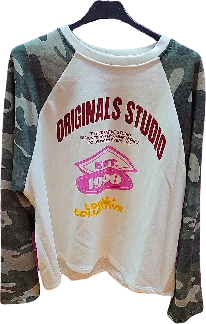 Amiek Original Studio Longsleeve top army onesize