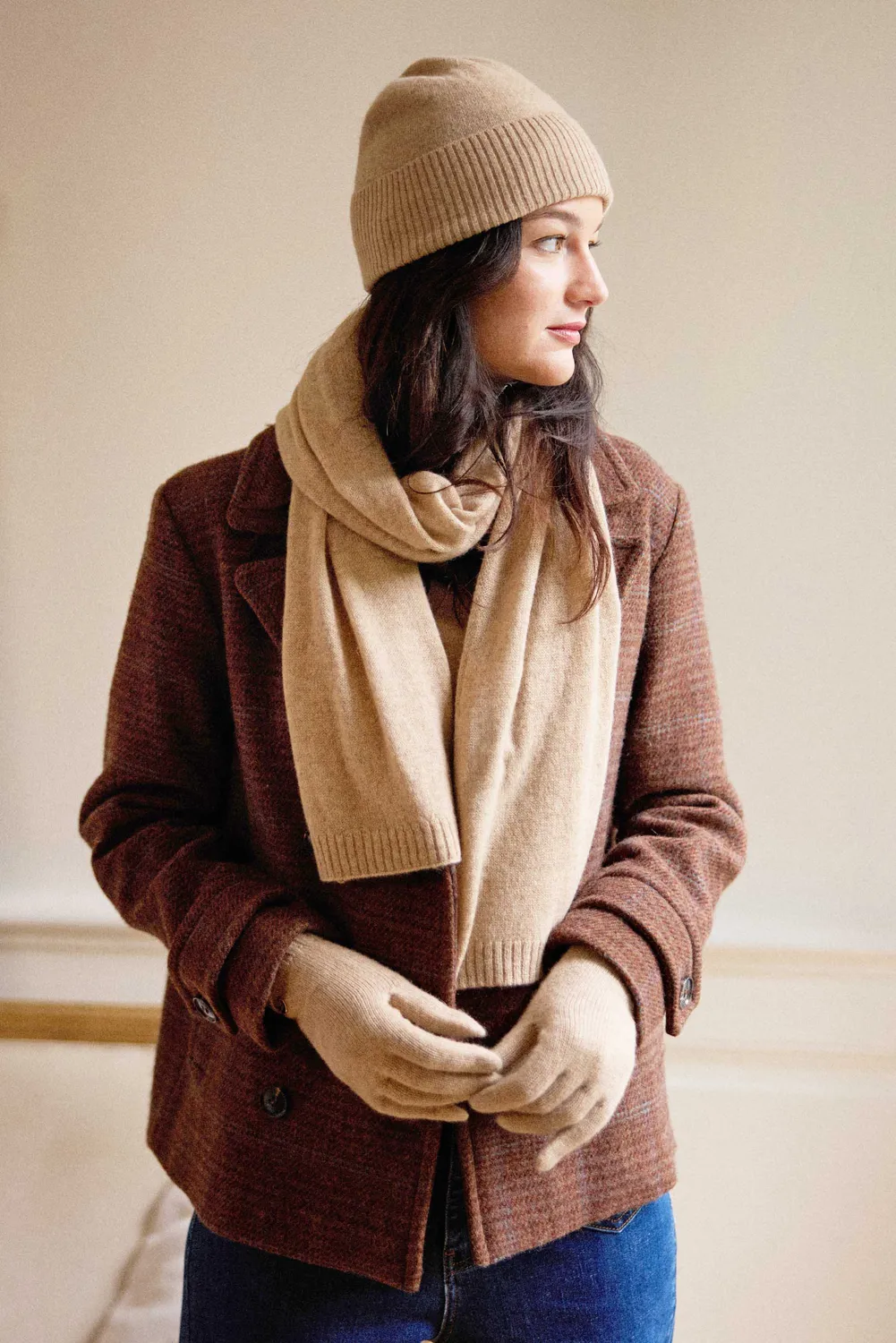 La Petite Etoile Alison kasjmier muts camel