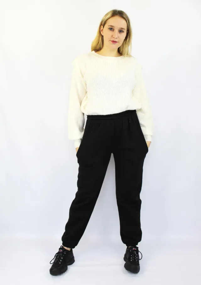 LOVEDRUNKY Jogger Winnie joggingbroek zwart zacht