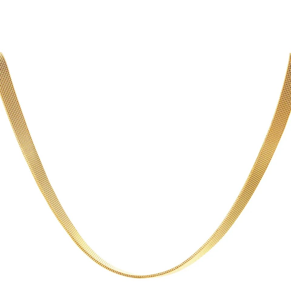 LOVEDRUNKY Elegant ketting goud 35 cm verstelbaar