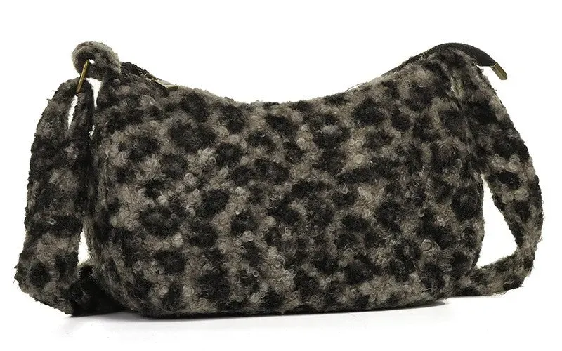 Amiek Vantoux schoudertas black panter teddy