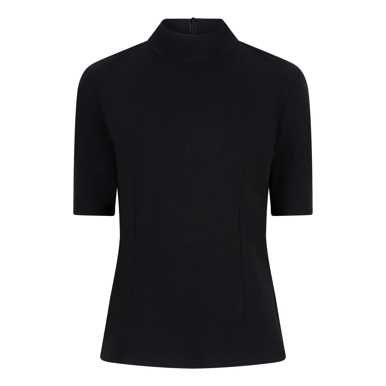 Laboutiek Donna Travel top zwart driekwart