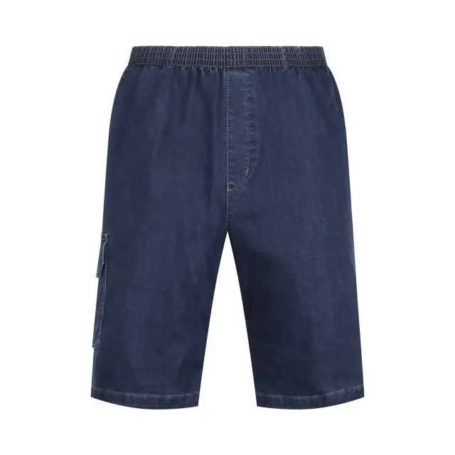 Marcello Marabotti Passau korte broek jeans elastiek