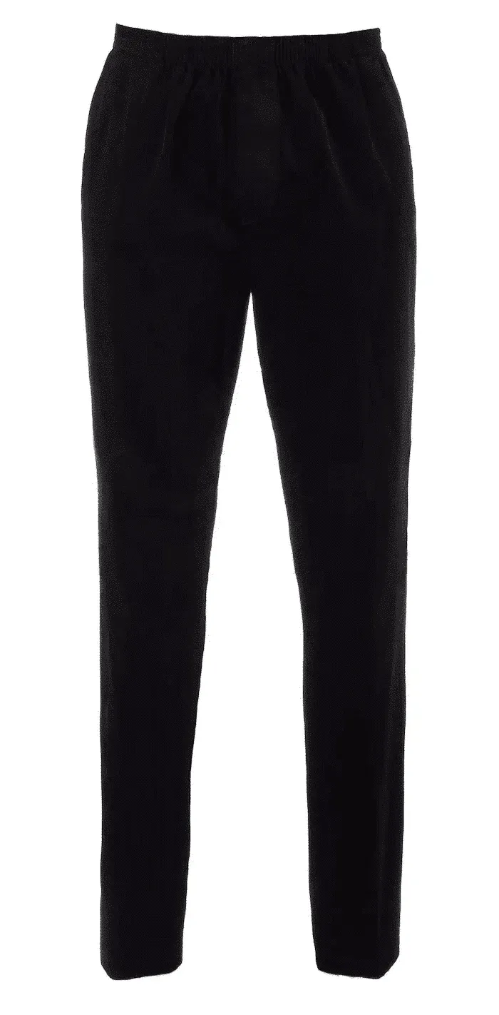 Luigi Morini Amberg heren pantalon marine rib elastiek
