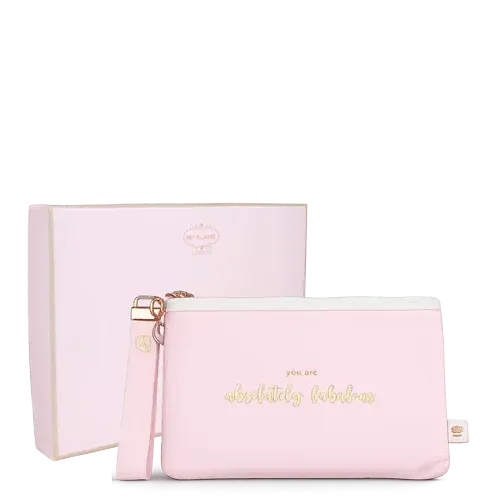Amiek You Are Absolutely Fabulous toilettas roze met giftbox