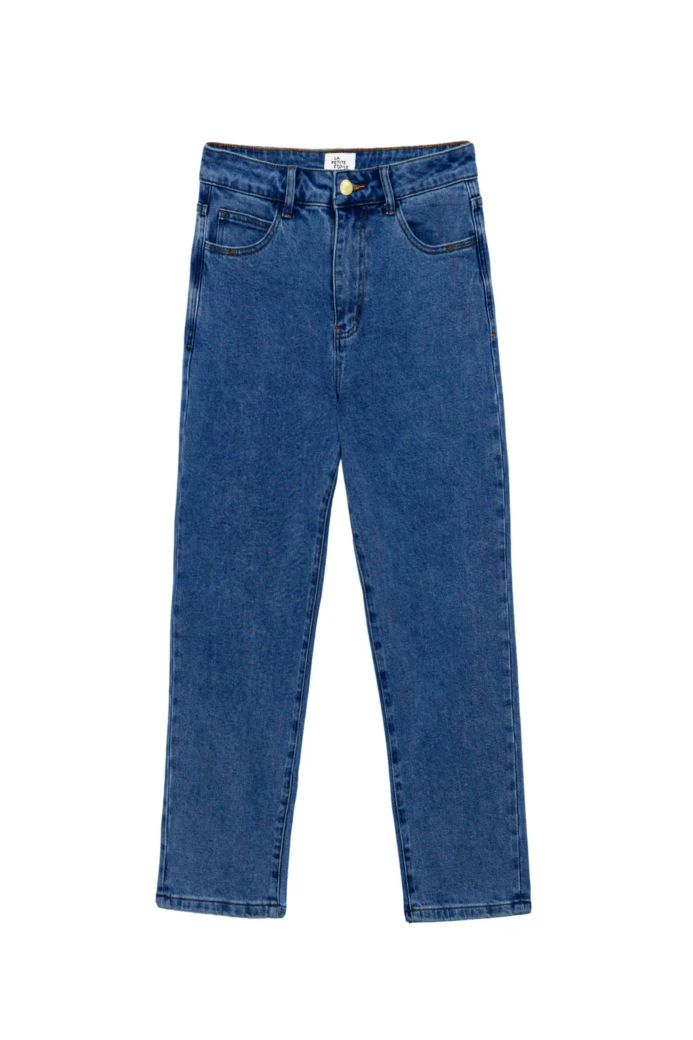 La Petite Etoile Pietra mom jeans medium stone