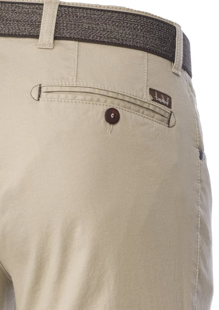 Marcello Marabotti Marco heren pantalon katoen beige