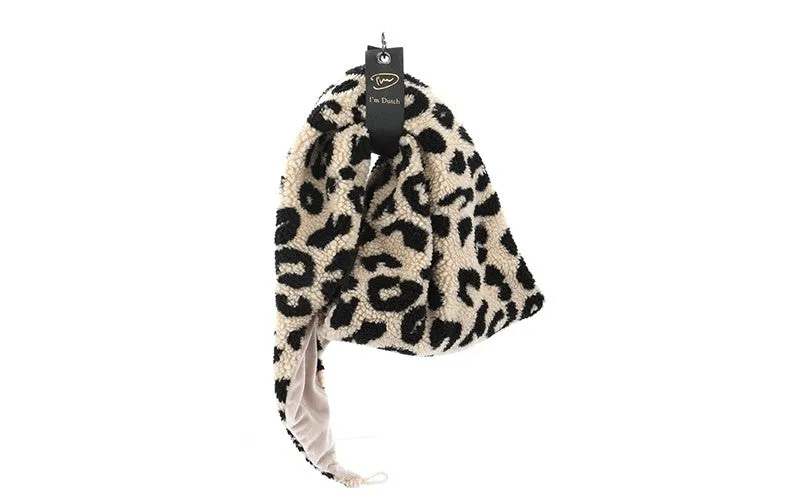 Amiek Furano sjaal black panter teddy