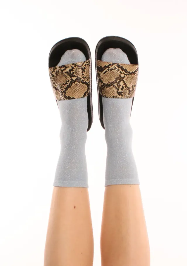 Pinned by K Flipflop Snake slippers bruin slangenprint