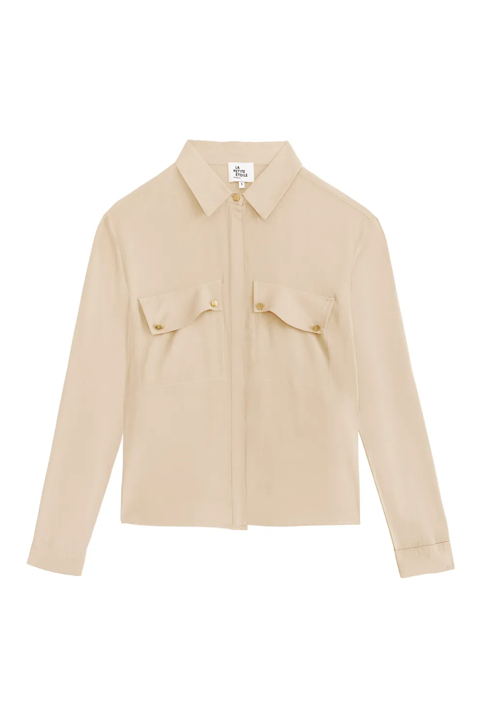 La Petite Etoile Ceres blouse beige 13-beige soepel