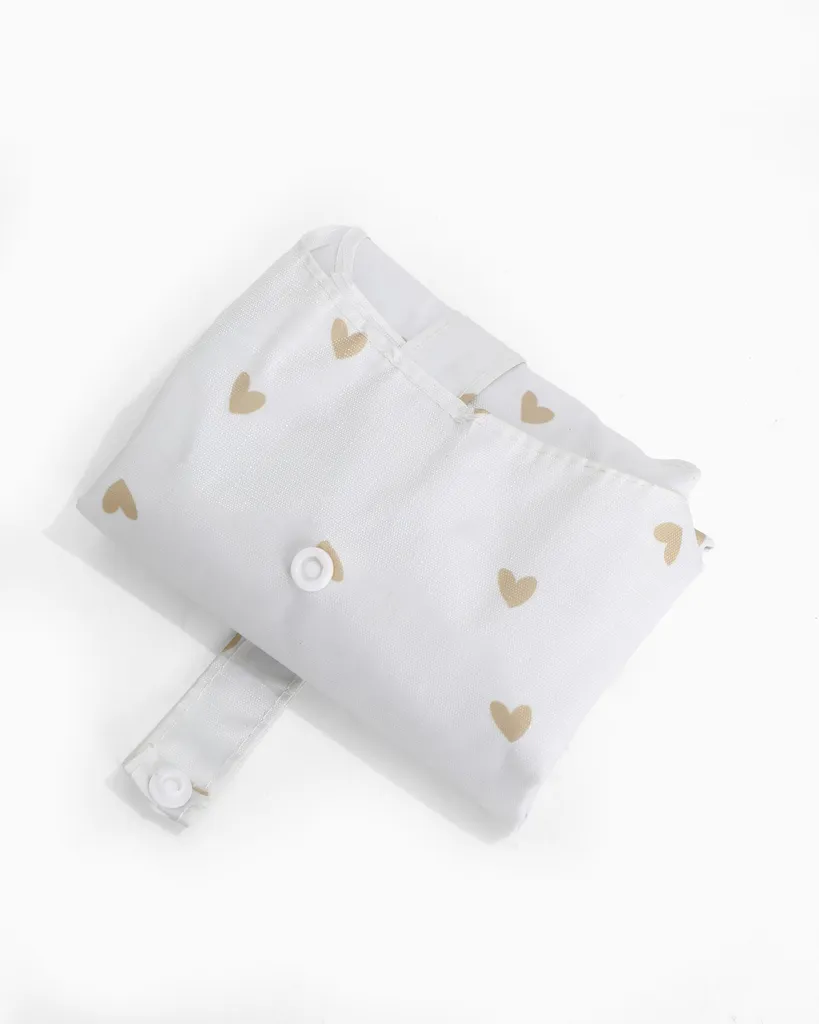 Amiek Hartjes shopper wit opvouwbaar