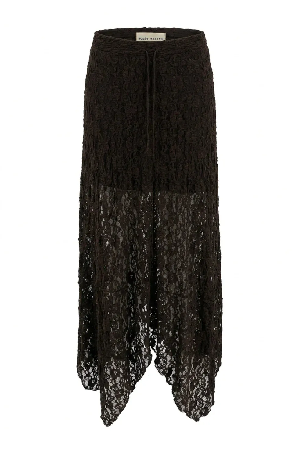 Moost Luna Lace Skirt rok donkerbruin kanten
