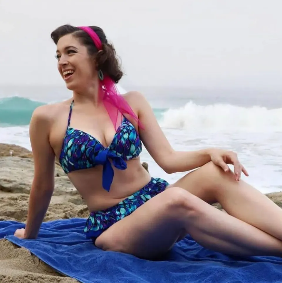 Tatyana Peacock Perfection bikini laag pauwprint