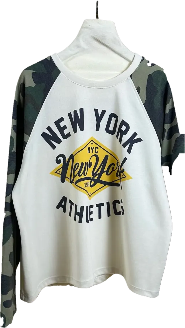 Amiek New York longsleeve onesize t/m maat 42 print