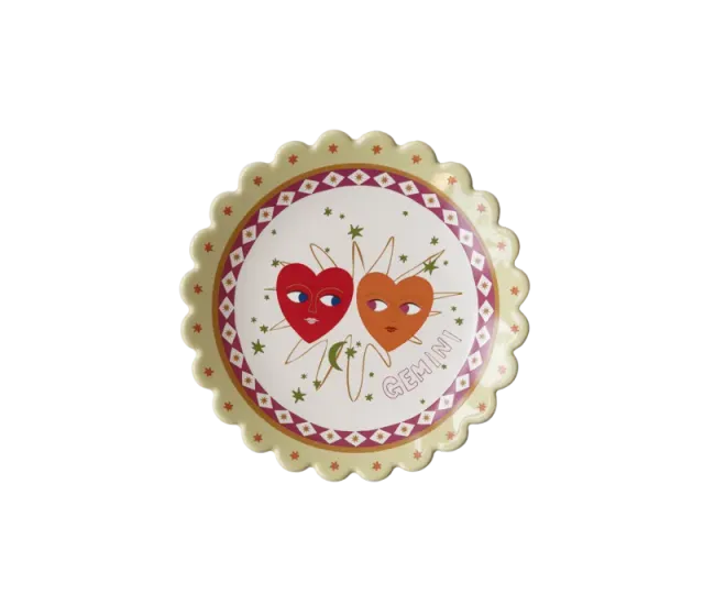 All The Luck In The World Tweeling bord 14,5 cm