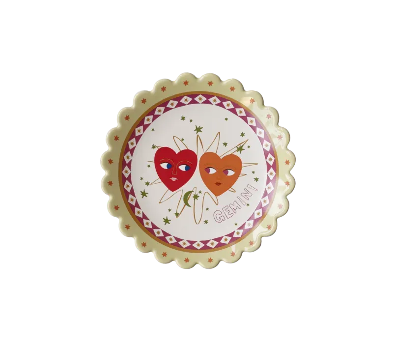 All The Luck In The World Tweeling bord 14,5 cm
