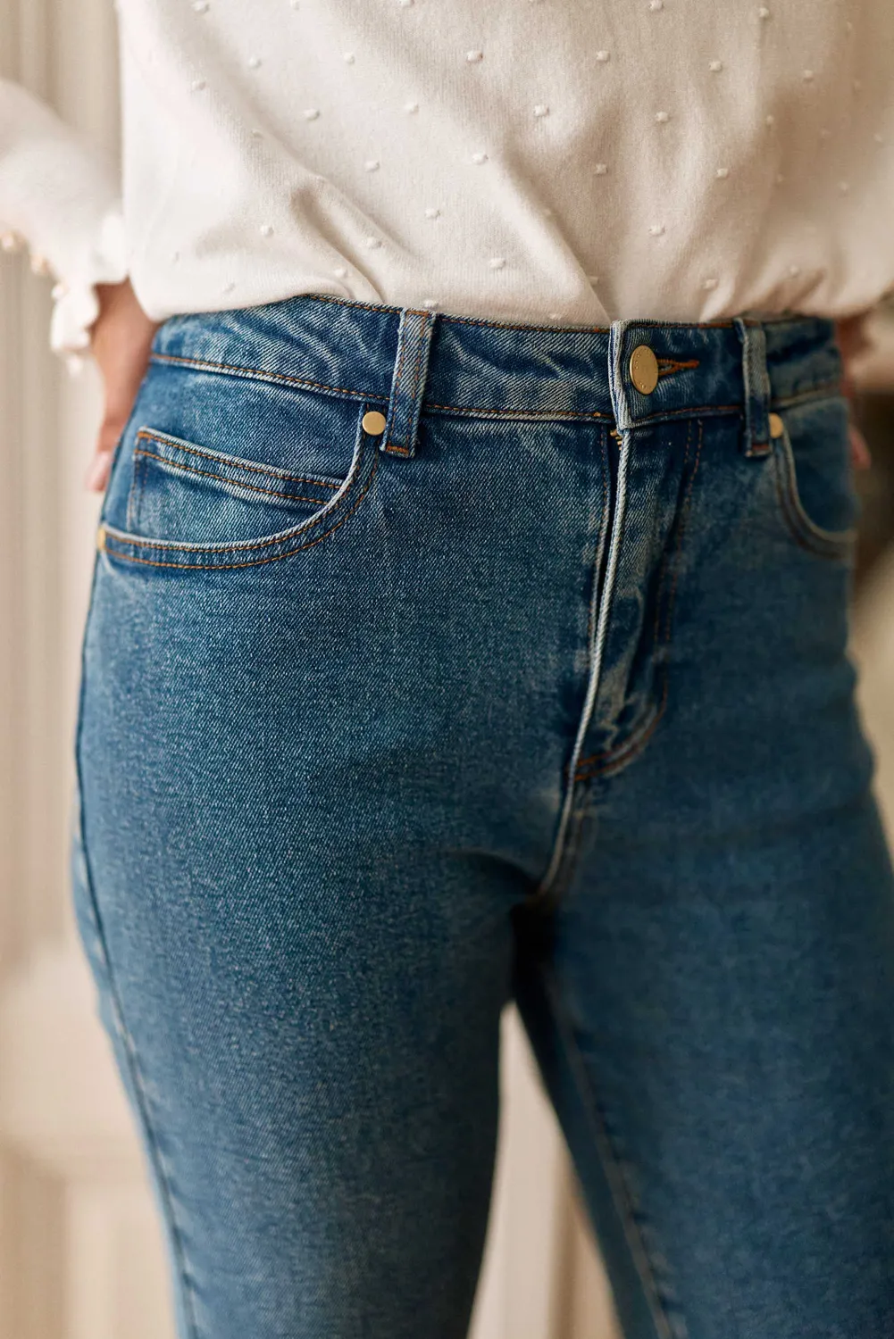 La Petite Etoile Brieg jeans slim Medium Stone