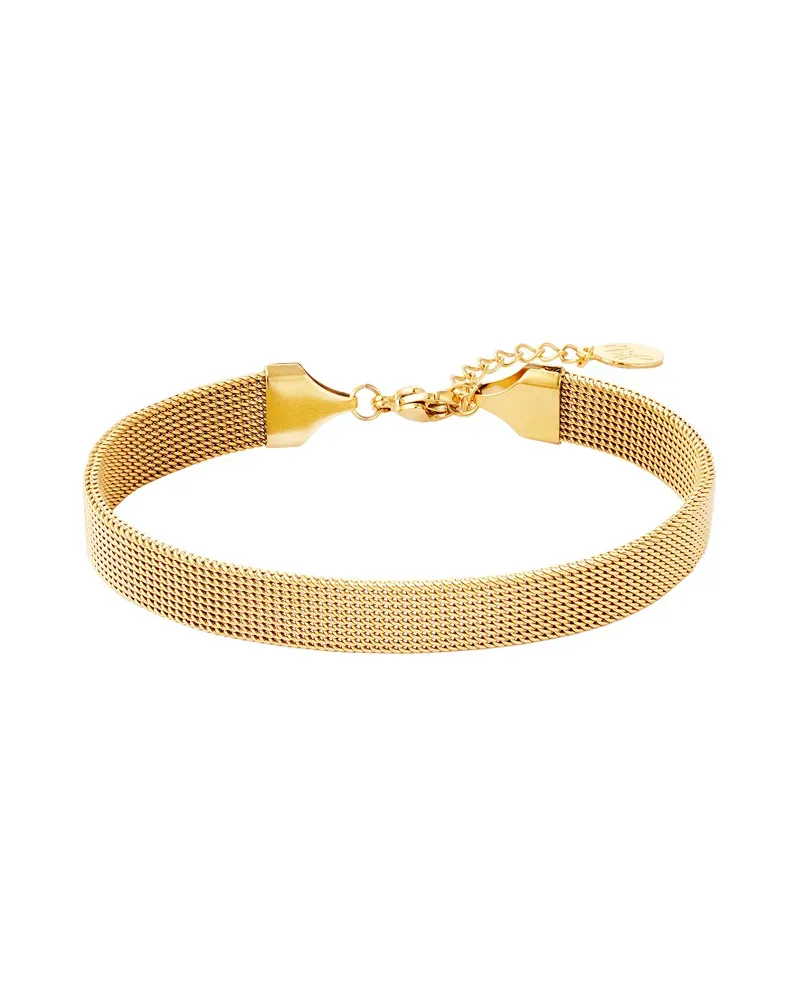 LOVEDRUNKY Elegant armband goud 15cm verstelbaar