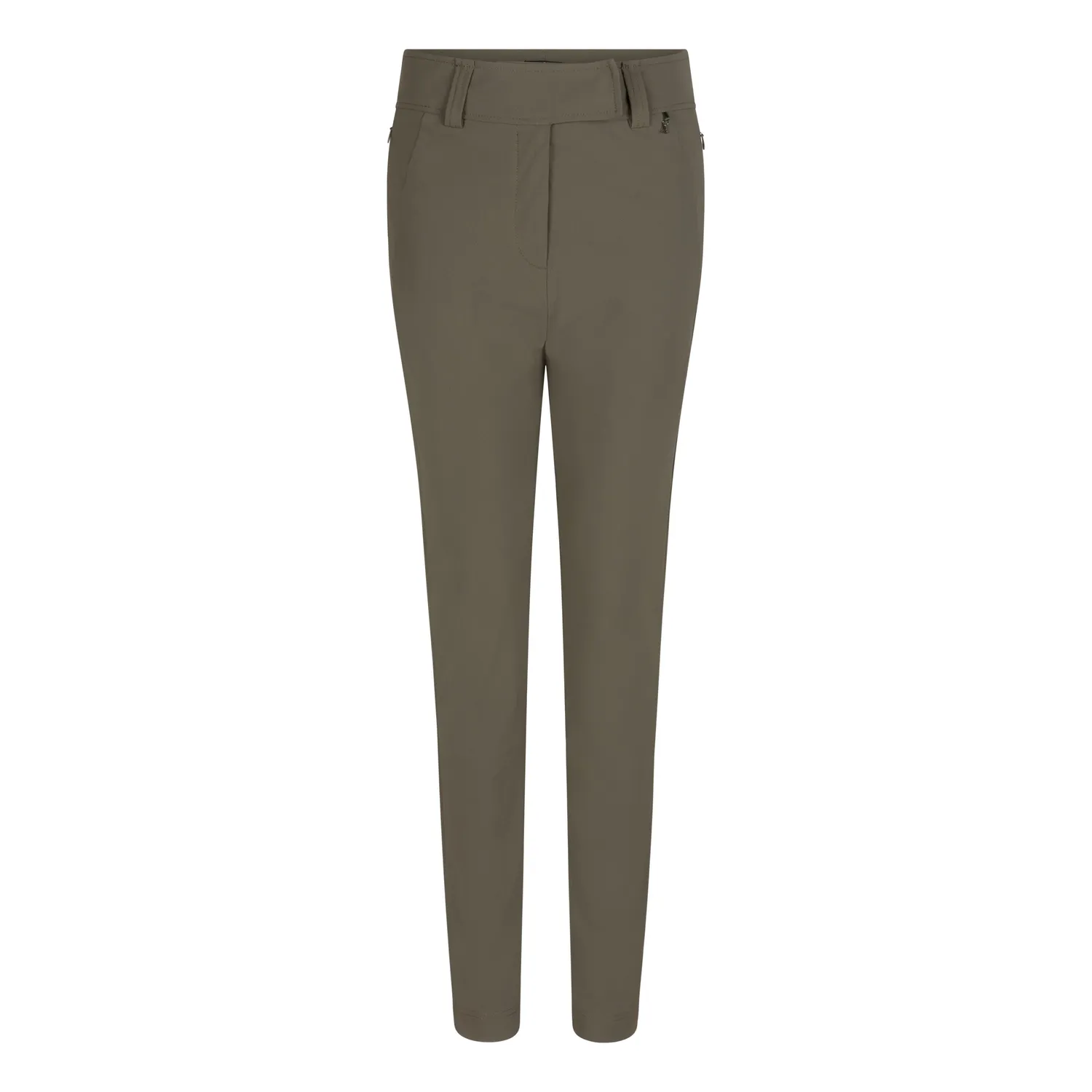 Laboutiek Leona Travel Trouser Broek Groen Slim Fit