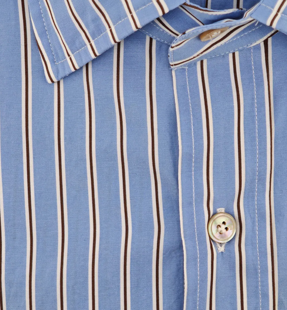 Sanfort X Officine 62204 A2250C 4703 overhemd blauw
