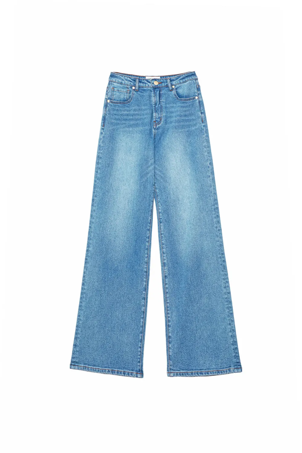 La Petite Etoile Zephyr rechte jeans 88-stone lichtblauw