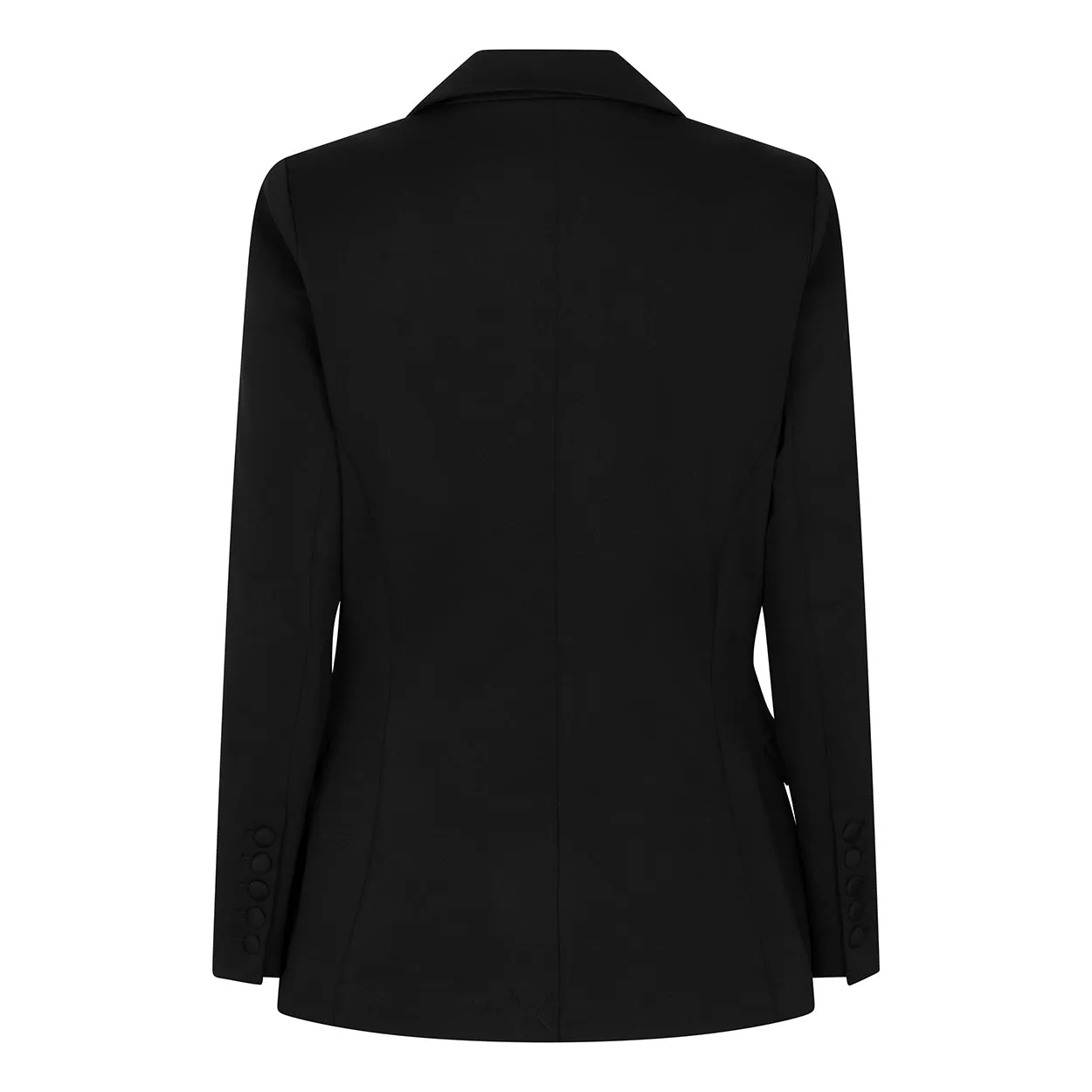 Laboutiek Éternel blazer zwart licht getailleerd