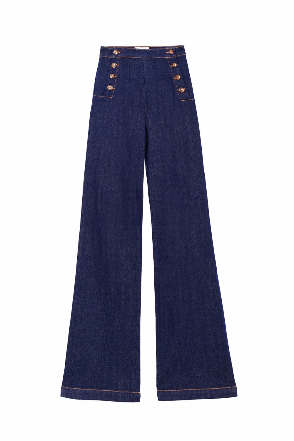 La Petite Etoile Paulie jeans brut rechte pijp