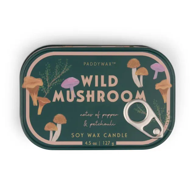 Amiek Bistro kaars blik mushroom paddestoel