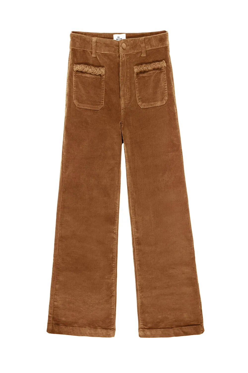 La Petite Etoile Atlantyo broek noisette wijd fluweel