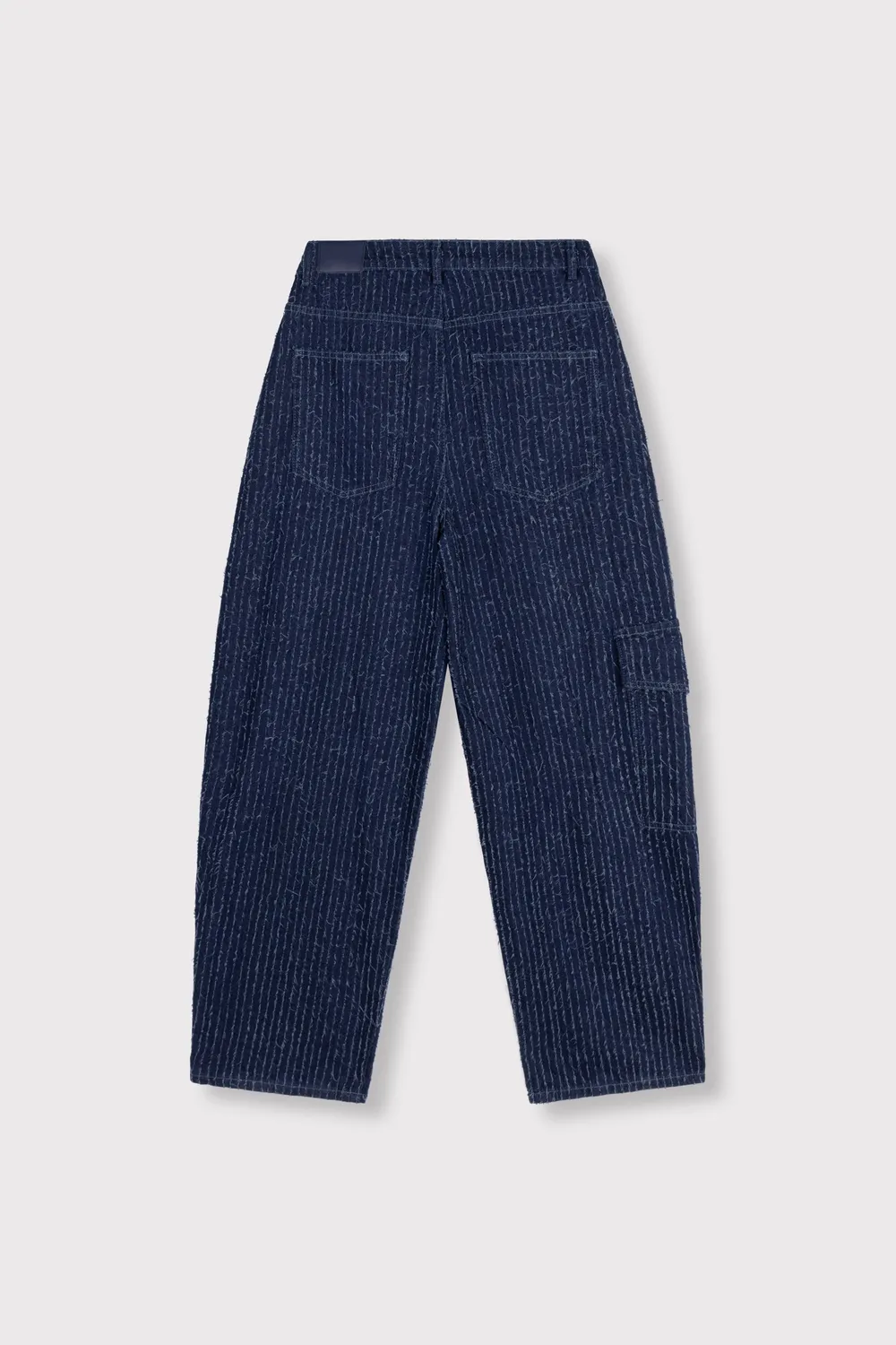 Amiek Coco balloon jeans blue denim katoen