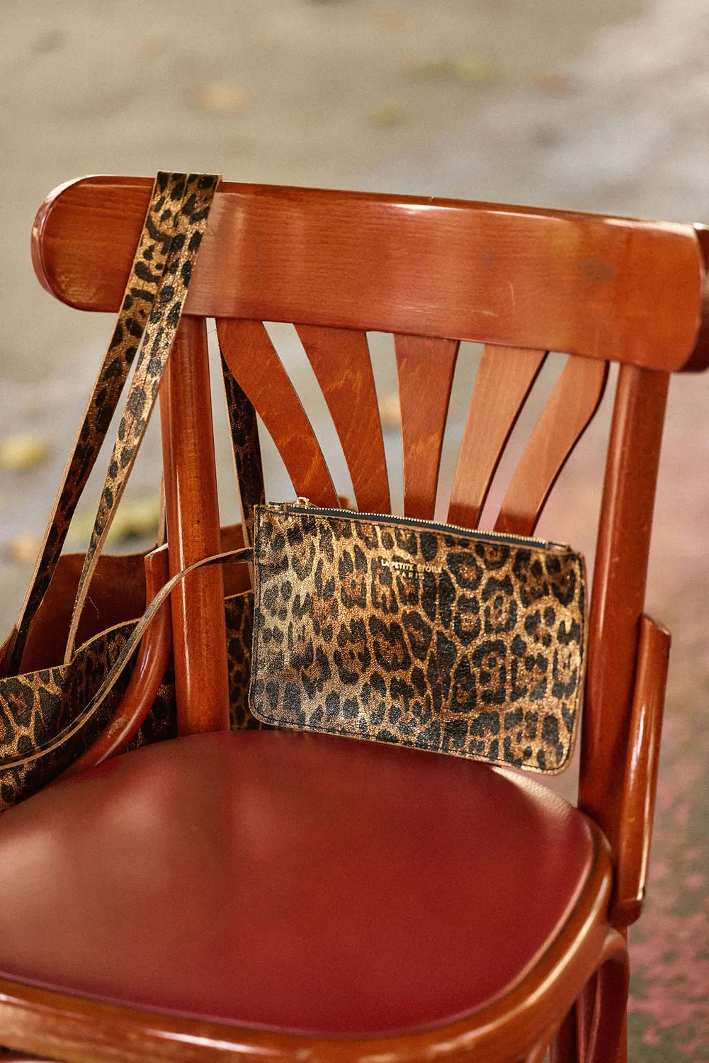 La Petite Etoile Aldo shopper luipaard print TU