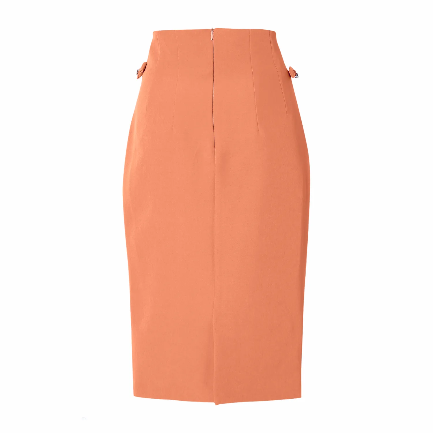 Laboutiek Pencil Skirt kokerrok peach perzik
