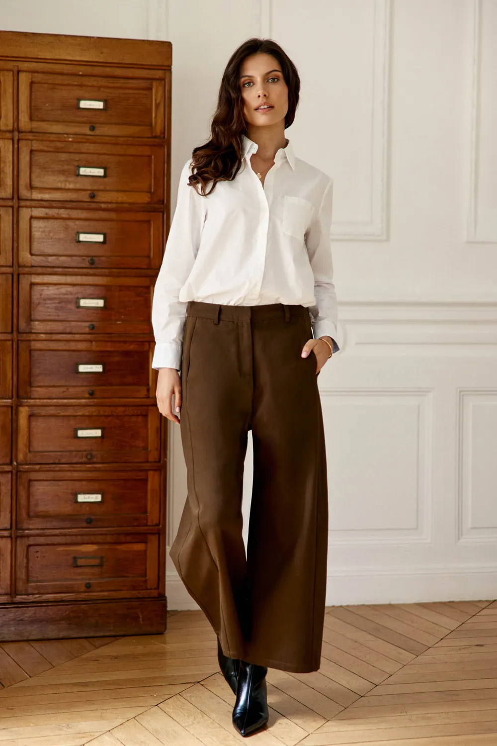 La Petite Etoile Carli blouse ecru gestreept