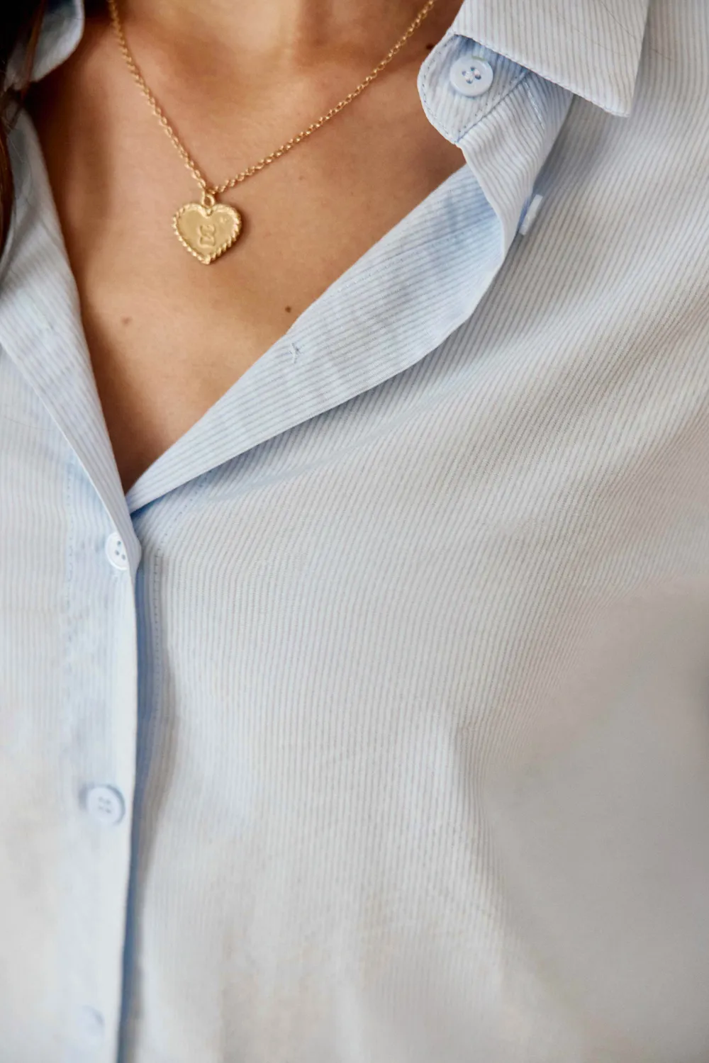La Petite Etoile Clonya blouse lichtblauw recht