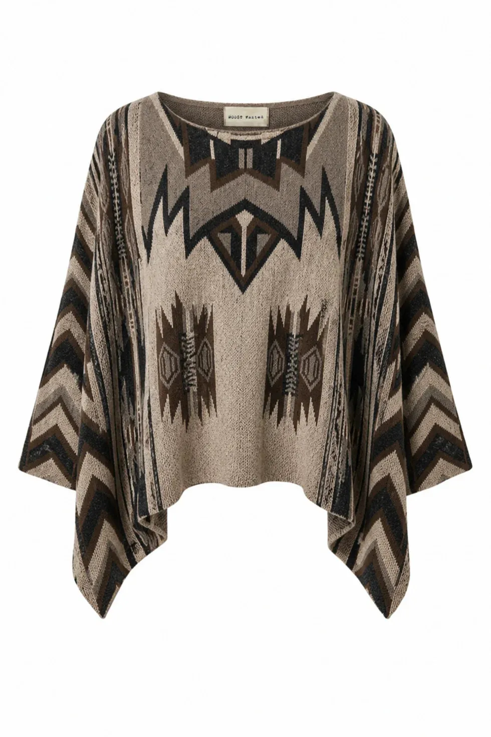 Amiek Lainey poncho beige bohemian