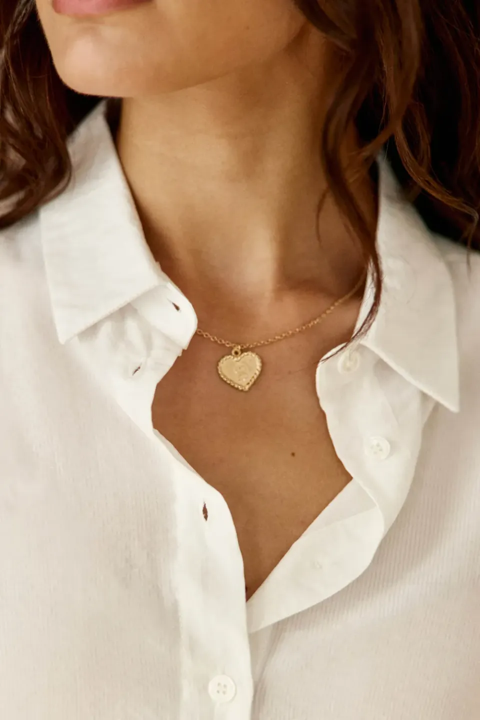 La Petite Etoile Adela ketting goud hart