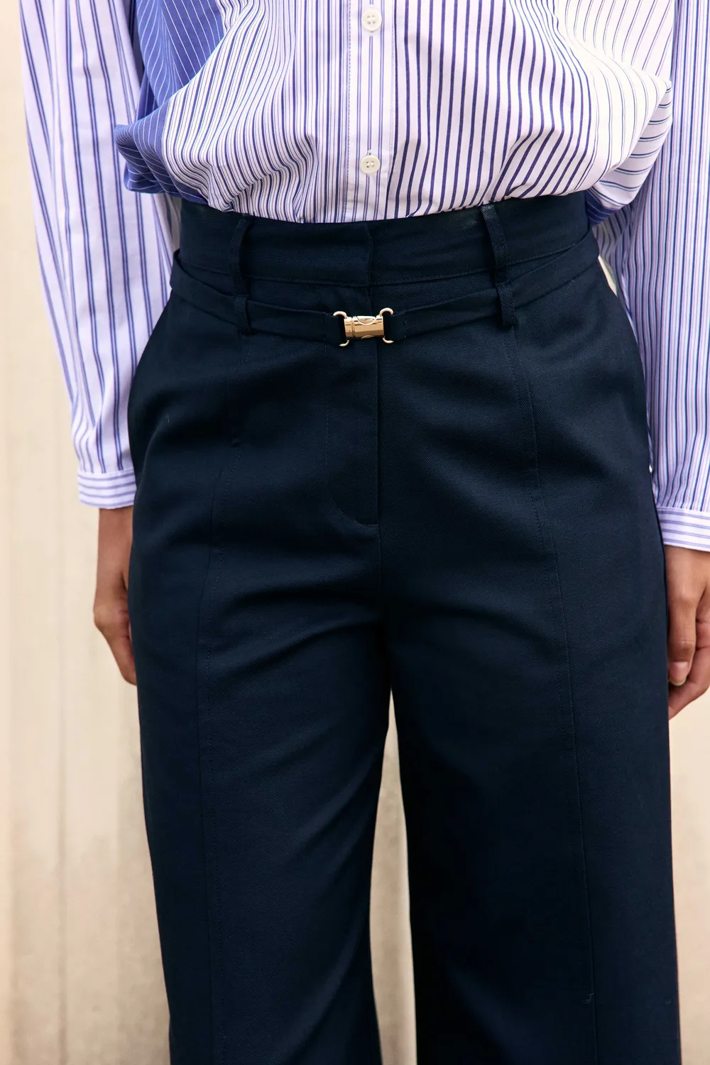 La Petite Etoile Parlin barrel broek marineblauw