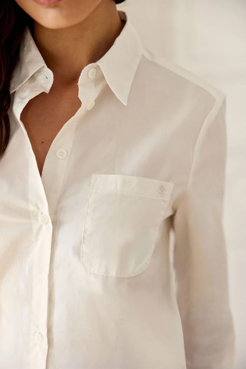 La Petite Etoile Carli blouse ecru gestreept